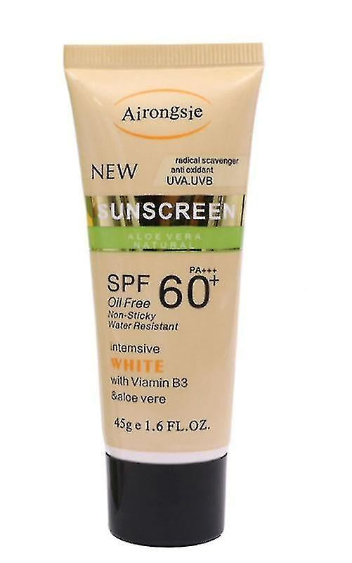 Airongsie | SPF 60 / SPF 90 | UV Protective, Moisturizing, Anti-Sun Facial & Body Sunscreen Cream | 45g