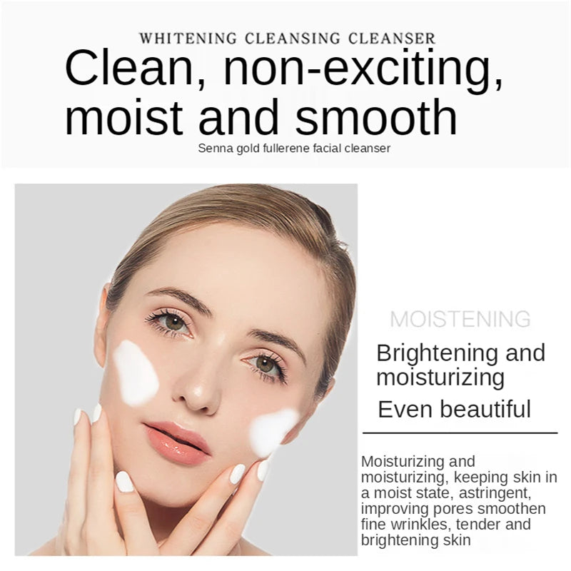 SENANA | Gold Fullerene & Collagen | Whitening & Pore Refining