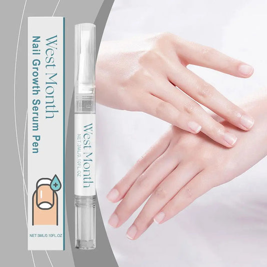 Nail Growth Serum Pen Cuticle Nutrition Solution Preventing And Nail Peeling Cracked Brittled Nail Care Dryness