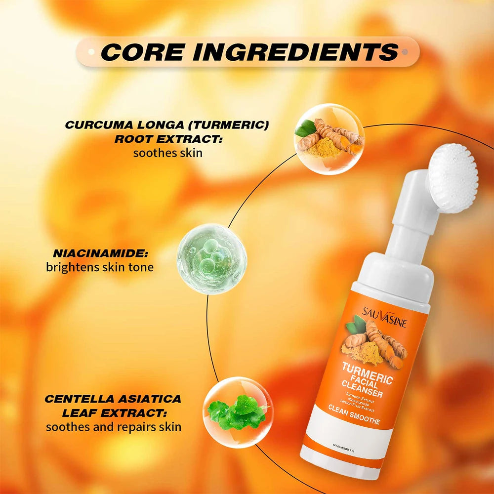 SAUVASINE | Turmeric & Lemon Extract | Brightening & Skin Tone Correction