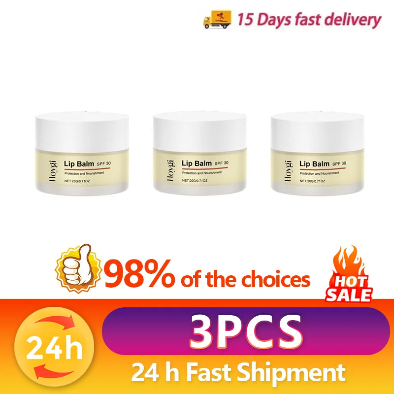 Volumising Long lasting Moisturizing Lip Balm Help Moisturize Lips Deeply Hydrate Strengthen Lip Barrier Resist Dryness 20g