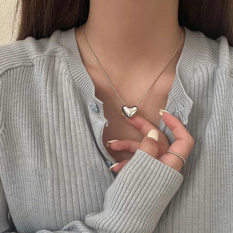 Fashion Retro Square Green Zircon Pendant Necklace For Women Charm Necklace Girls Wedding Engagement Jewelry Gift