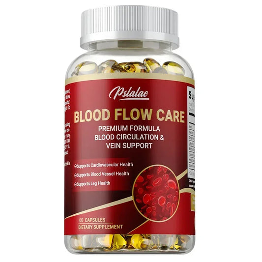 Pslalae | Blood Flow Care Supplement | Supports Circulation, Veins, Heart & Cardiovascular Health | 30 Capsules