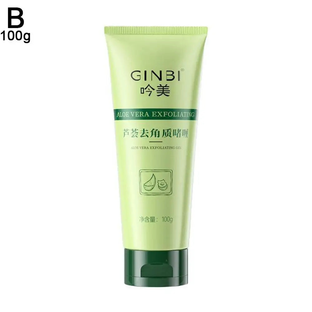 Aloe Vera Facial Exfoliating Gel | Deep Cleansing Scrub for Blackhead Removal, Pore Tightening & Moisturizing | 30g–100g