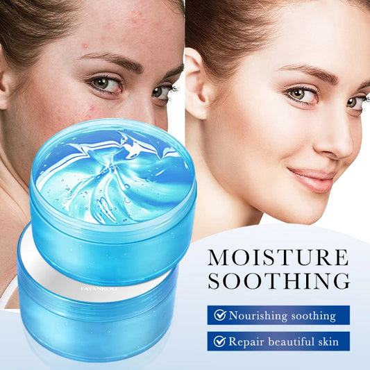 Collagen Moisturizing Gel – 220g After-Sun Aloe Vera Face & Body Hydrating Gel with Hyaluronic Acid & Betaine