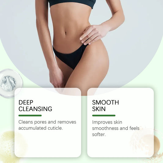 Mandelic Acid Clean Scrub Gel Exfoliating for Body Cleansing and Moisturizing Remove Dead Skin Oil Control Smoothing Body Care