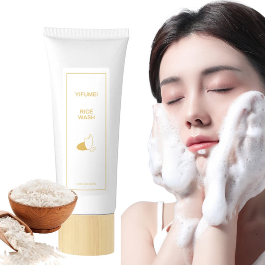 Yifumei | Rice Wash Cleanser | Gentle Cleansing & Deep Moisturizing