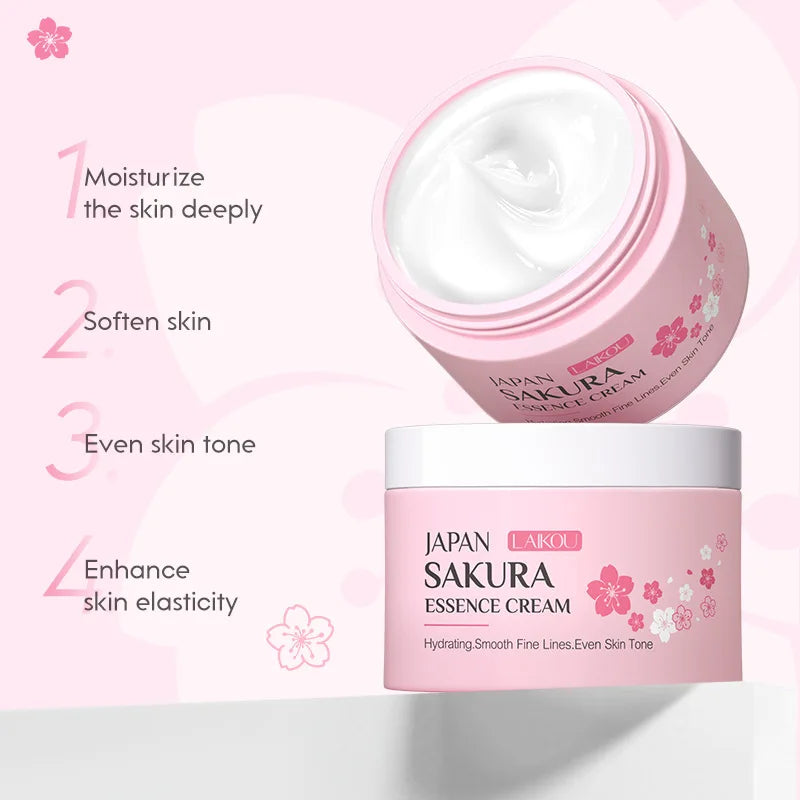 Sakura Skincare Set | 9-Piece Korean Beauty Kit | Hydration, Brightening & Sun Protection