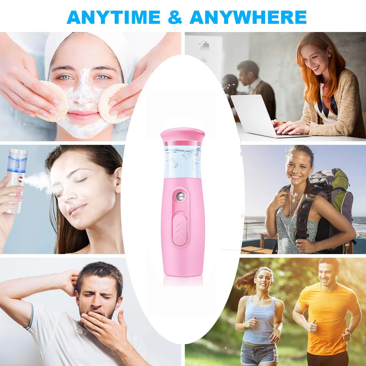 Facial Sprayer & Humidifier | Deep hydration and skin moisturization