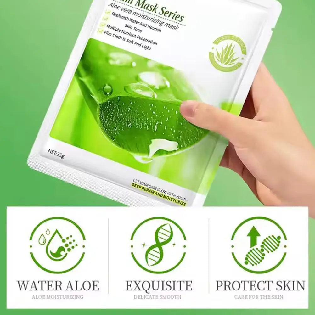 Sadoer | Aloe Vera & Avocado facial mask | Hydrating, Moisturizing & Fine Line Care