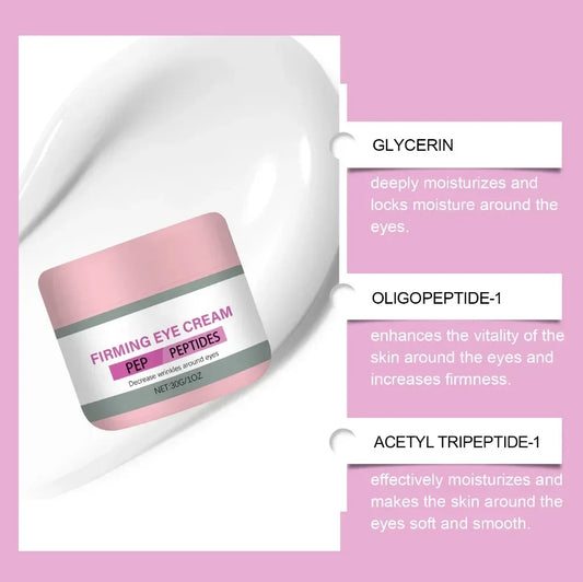 Elastic Moisturizing Eye Cream Nourishes, moisturizes, firms, and locks in moisture, caring for the elastic skin around the eyes