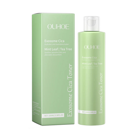 Ouhoe | Exosome Cica, Mint Leaf & Tea Tree Toner | Soothing, Refreshing & Clarifying Care
