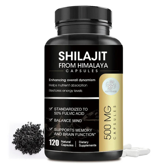 Naturale | Shilajit Capsules | Energy & Performance Support