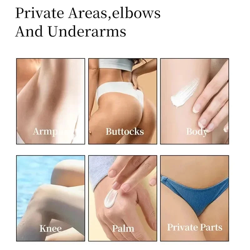 MAYCHEER Whitening Cream for Private Parts – 50g Body Brightening Serum for Underarm, Inner Thigh, Butt & Knees