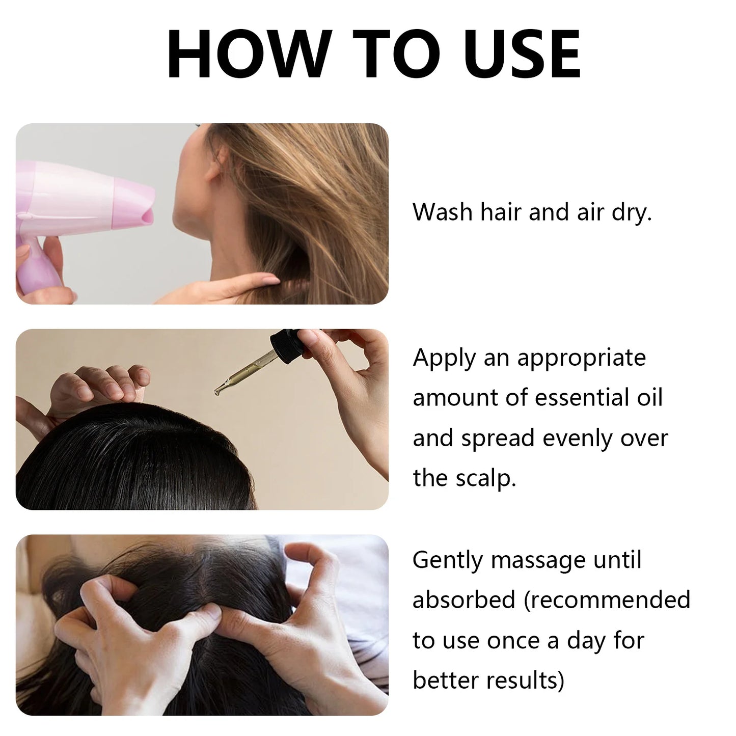 TYJR Rosemary Hair Oil – 100ml Plant-Based Conditioner for Moisture, Softness & Hair Growth