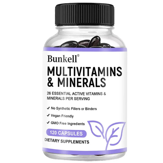 Bunkell | Multivitamins & Minerals | Full-Body Wellness Support