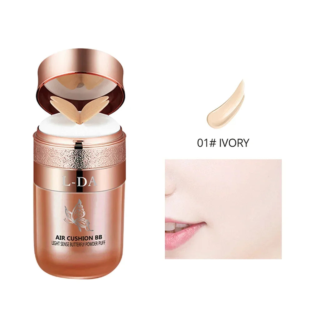 Air Cushion CC Cream Moisturizing Foundation Concealer Long Lasting Waterproof Brighten BB Cream Isolation Base Makeup Cosmetics