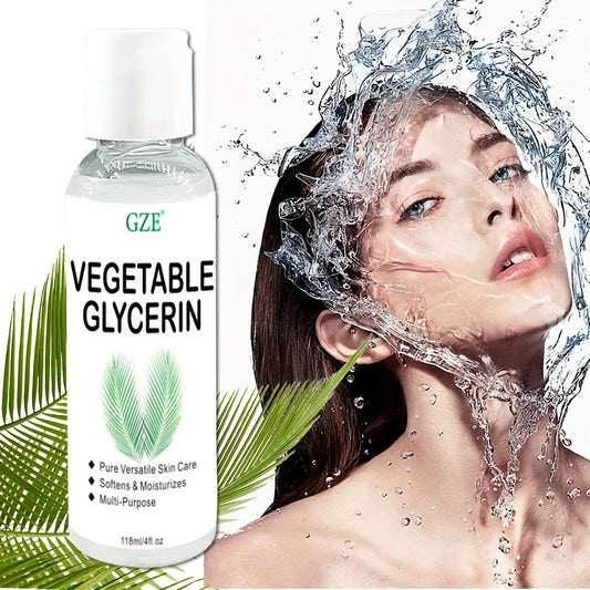 GZE Vegetable Glycerin – 118ml 100% Pure & Natural Multi-Purpose Moisturizer