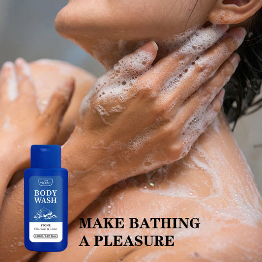 200ML Men Shower Gel Long Lasting Fragrance Improve Brighten Deep Moisturize Refresh Skin Help Exfoliator Body Wash Lotion