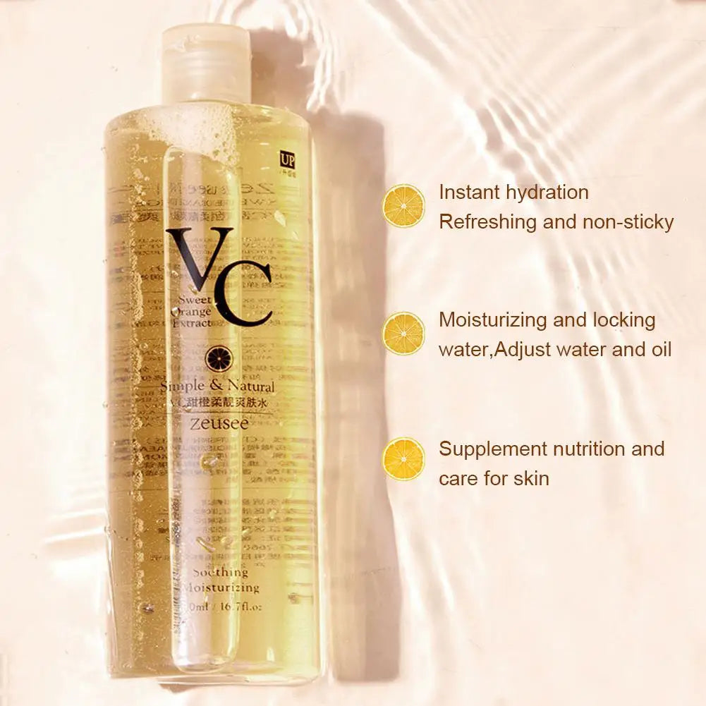 Zeusee | Vitamin C Toner & Lotion Set | Refreshing, Hydrating & Soothing Care – 150ml