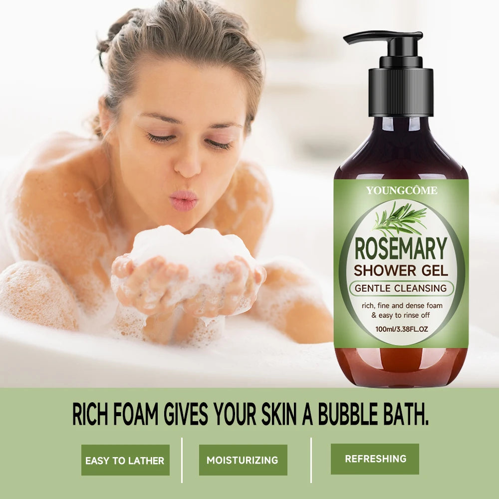 YOUNGCOME Rosemary Dense Hair Care Set – 5PCS | Repair Damage, Prevent Hair Loss, Smooth & Nourish Hair, Strengthen Roots & Improve Shine