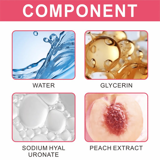 SUYARUN Peach Sugar Scrub Exfoliator - Moisturizing Body Polish with Shea Butter, Natural Exfoliator for Smooth Skin, 300g.