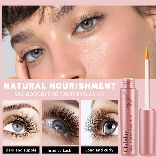 Eyebrow & Eyelash Growth Serum | Fast Growth, Enhancer, Extension, Fuller & Thicker Lashes | Clear Eyelash Care Liquid | 3.8g