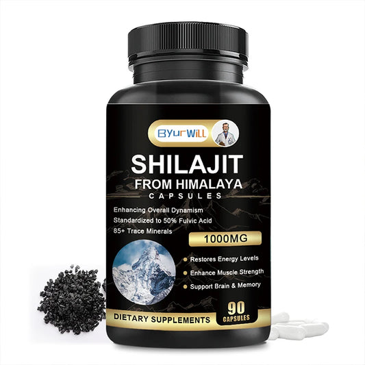 ByurWill Shilajit Himalaya Capsules | Energy Boost, Stamina & Immune Support
