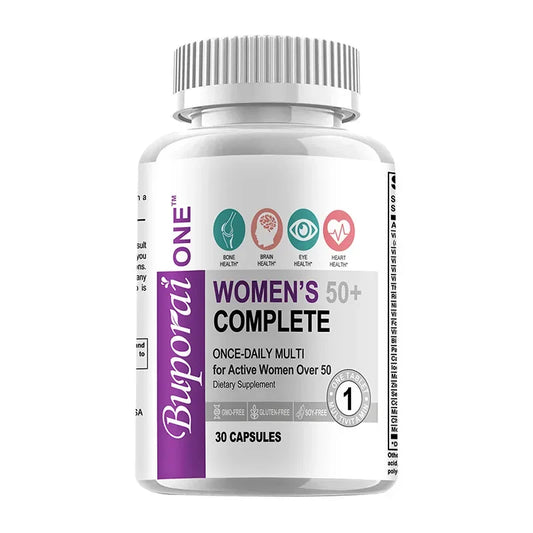Buporai | Women's 50+ Multivitamin | Bone, Brain & Skin Support