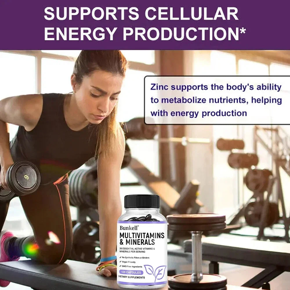 Bunkell | Multivitamins & Minerals | Full-Body Wellness Support