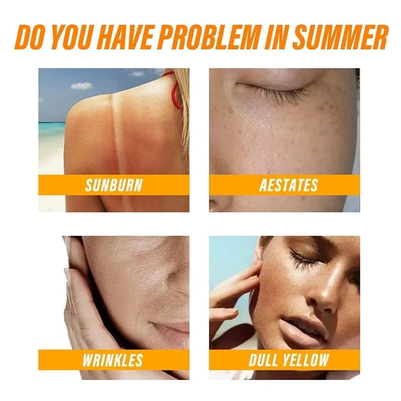SADOER Sunscreen SPF 90+ PA+++ | Whitening, Waterproof & Sweatproof | Long-Lasting Moisturizing Sunblock | 50g