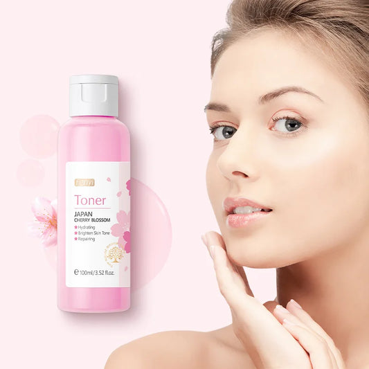 Sakura Face Toner | Deep Hydration, Oil Control & Pore Refining | Improves Dryness & Roughness | 100ml