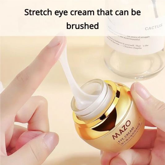 MAZO | Snail Essence Eye Cream | Anti-Aging, Anti-Wrinkle, Firming, Moisturizing, Brightening, Lifting, Repair, Instant Effect, Nourishing & Rejuvenating
