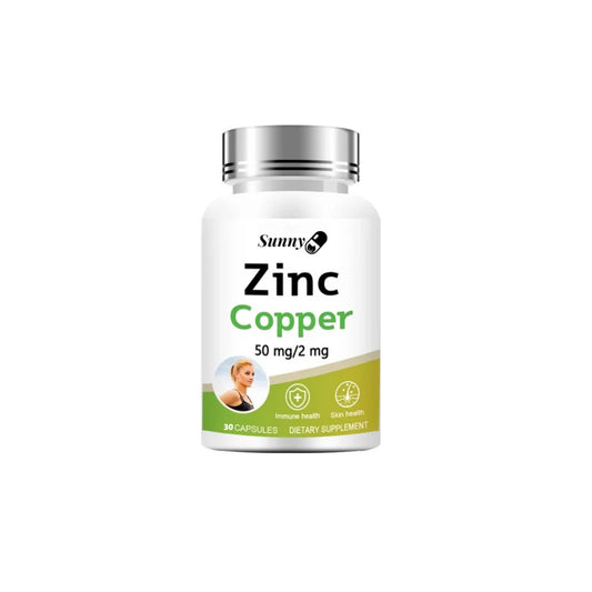 Sunny | Zinc Copper Capsules | Immune & Skin Health Support