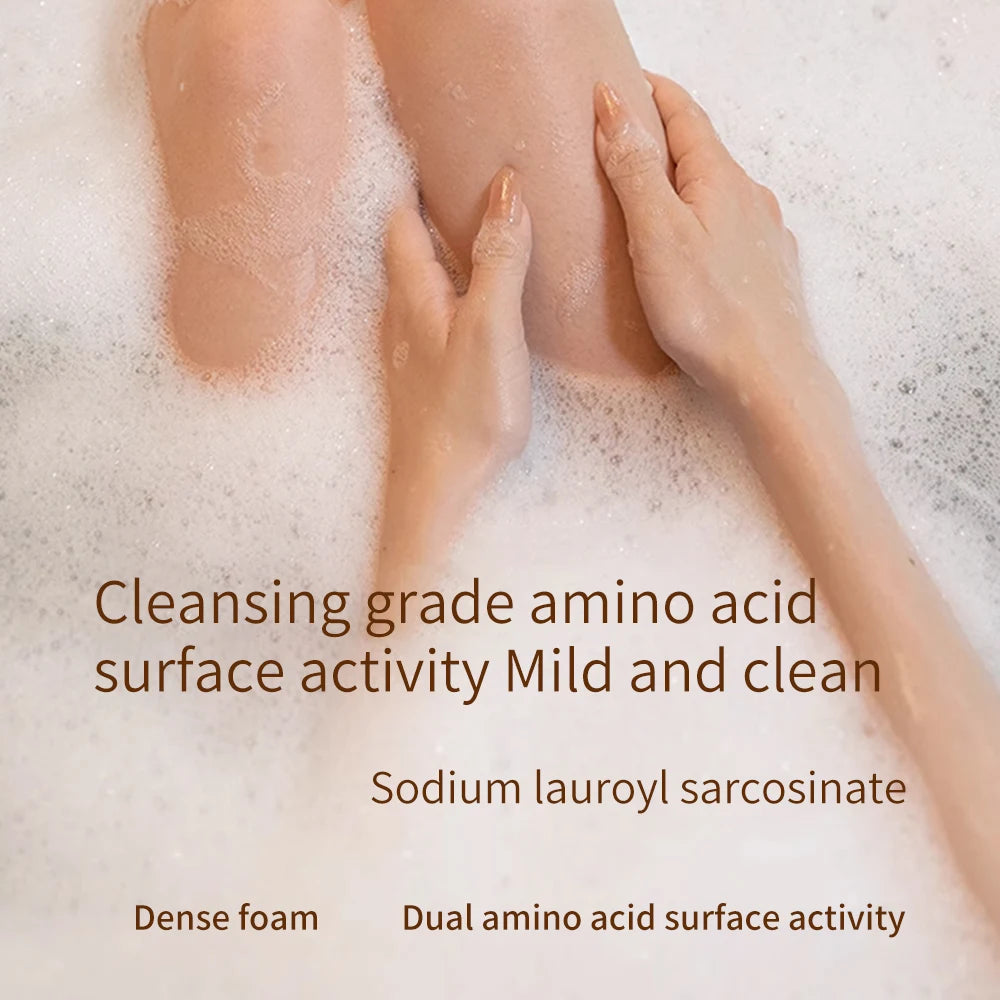 200ML fragrance citrus body shower gel moisturizing deep cleansing long-lasting fragrance rich foam