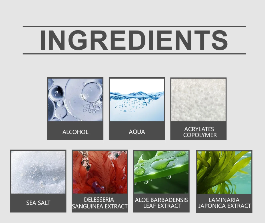 East Moon Sea Salt Hair Styling Spray – 100ml Volumizing Mist for Fluffy, Non-Greasy Hold & Nourishment