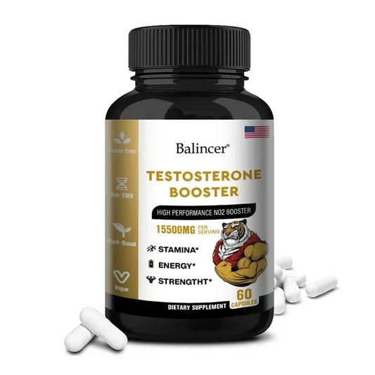 Balincer | Plant Based Testosterone Booster | Energy, Stamina & Muscle Support