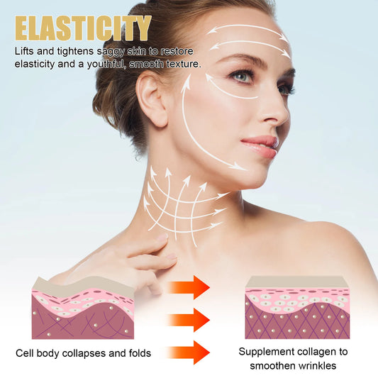 GELHOE Golden Age Refining Serum | Instant Wrinkle Removal, Firming & Lifting | Anti-Aging, Puffiness Reduction & Brightening | 10ml