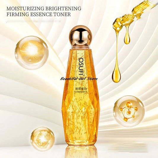 OSUFI Collagen Face Serum | Anti-Aging, Line-Smoothing & Whitening | Moisturizing & Firming Facial Essence | Beauty Skin Care | 30ml