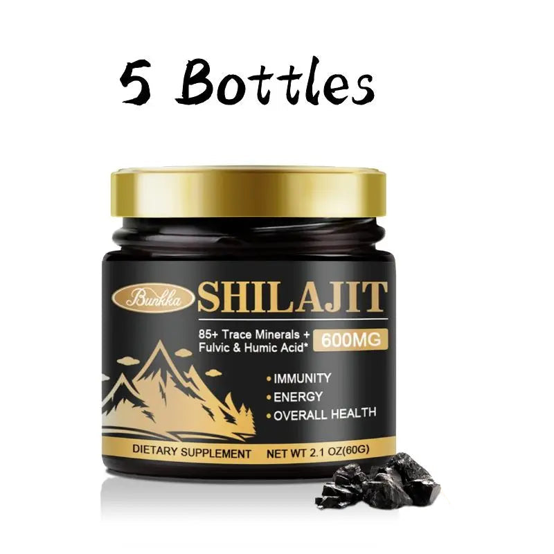 Bulla | Original Himalayan Shilajit Resin 600mg | Energy, Immunity, Hormone Balance, Skin & Overall Health | 60g