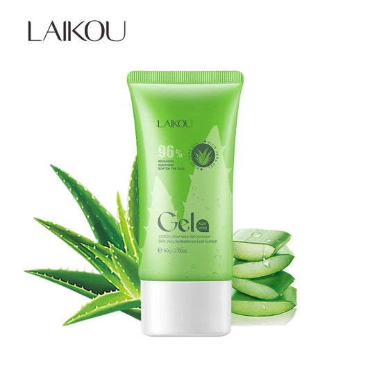 Laikou | 96% Aloe Vera gel | Repairing, Soothing & Softening