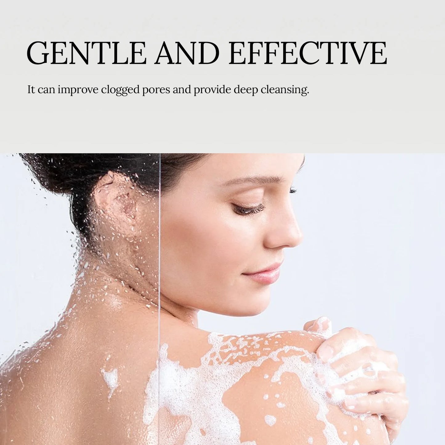 Body Cleaning Gel Dryness Improving Roughness Shrink Pores Oil Control Moisturizing Skin Brighten Exfoliator Skin Care Body Wash