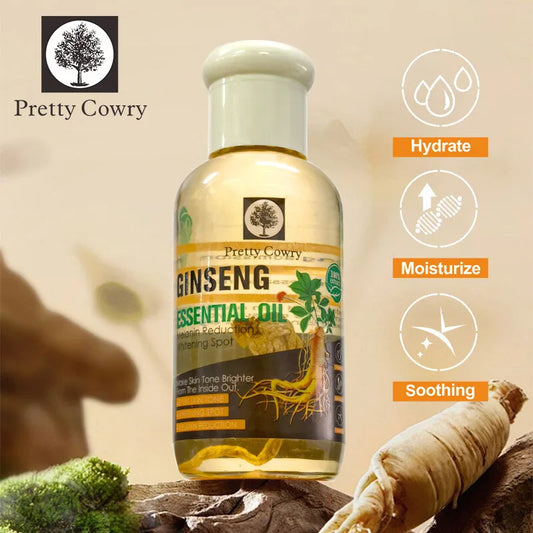 75ml Ginseng Face Oil – Lightweight Texture, Smooth Feel, Hydrating, Helps Reduce Fine Lines, Suitable for All Skin Types