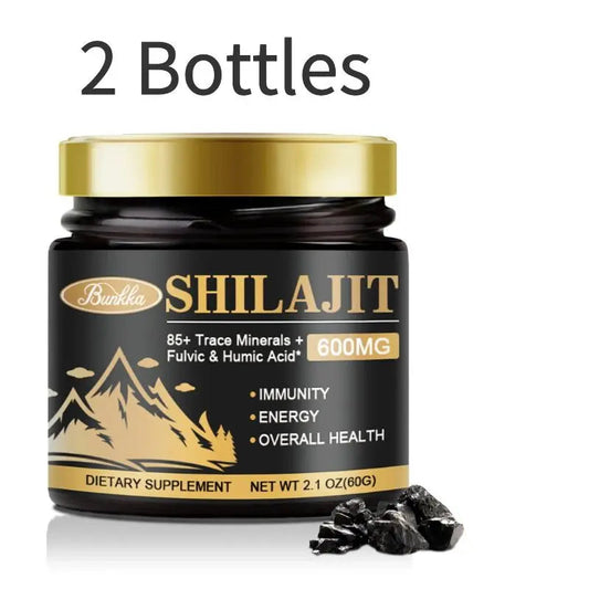 Bulla | Original Himalayan Shilajit Resin 600mg | Energy, Immunity, Hormone Balance, Skin & Overall Health | 60g