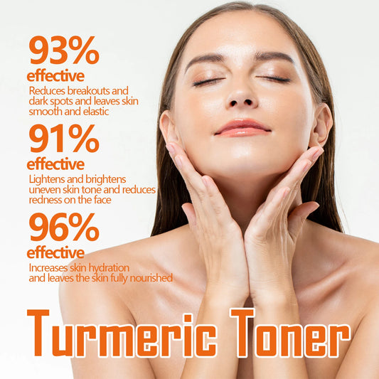 Turmeric Face Toner | Dark Spot Corrector & Brightening Treatment | Fades Freckles & Melasma | Moisturizing Skincare