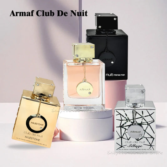 ARMAF Club De Nuit Intense Man EDT & Women EDP (105ml) - Woody Spicy & Light Vietnam Fragrance, Long-Lasting Pheromone Perfume