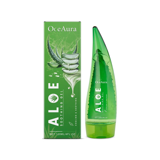 OceAura Aloe Soothing Gel | Cooling, Hydrating & Skin-Calming Care | 120ml