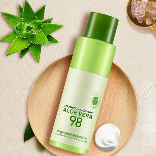 98% Aloe Vera Toner & Lotion | Hydrating, Soothing, Pore Minimizing & Oil Control