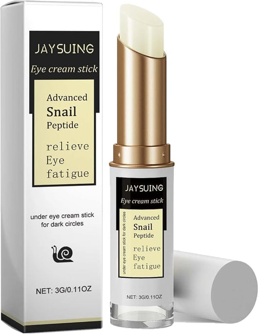 Hoygi Snail & Collagen Eye Cream Stick – 15g Fine Line Reduction, Dark Circle Lightening, Firming & Moisturizing Skincare