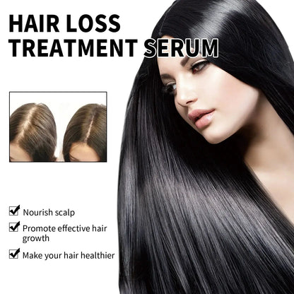 Hair Growth Shampoo Anti Hair Loss Anti-dandruff Repair Damaged Scalp Follicles Fast Baldness Treatment Hair Regrowth Care 60ml